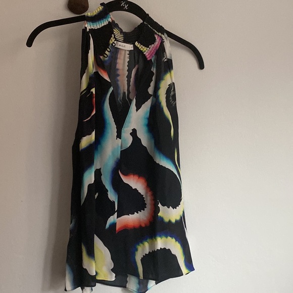 Alc silk printed top - Picture 4 of 6